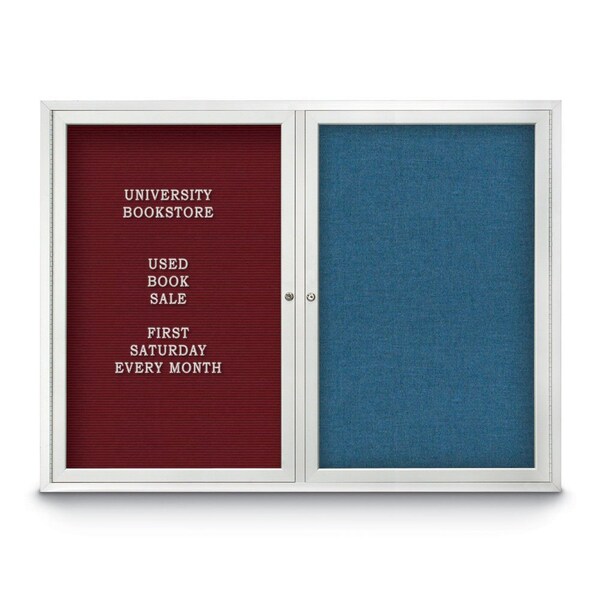 Corkboard, 72"x36", Synthetic Cork/Satin